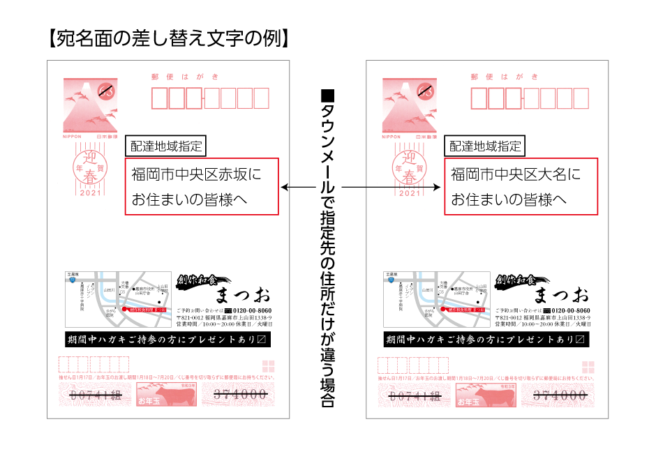 黒（スミ）版差し替え印刷